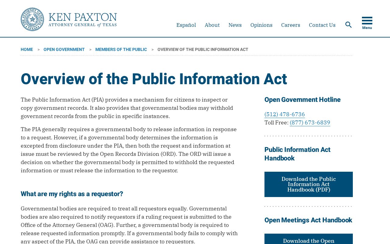 Euless residents directory Texas Public Information Act public records overview